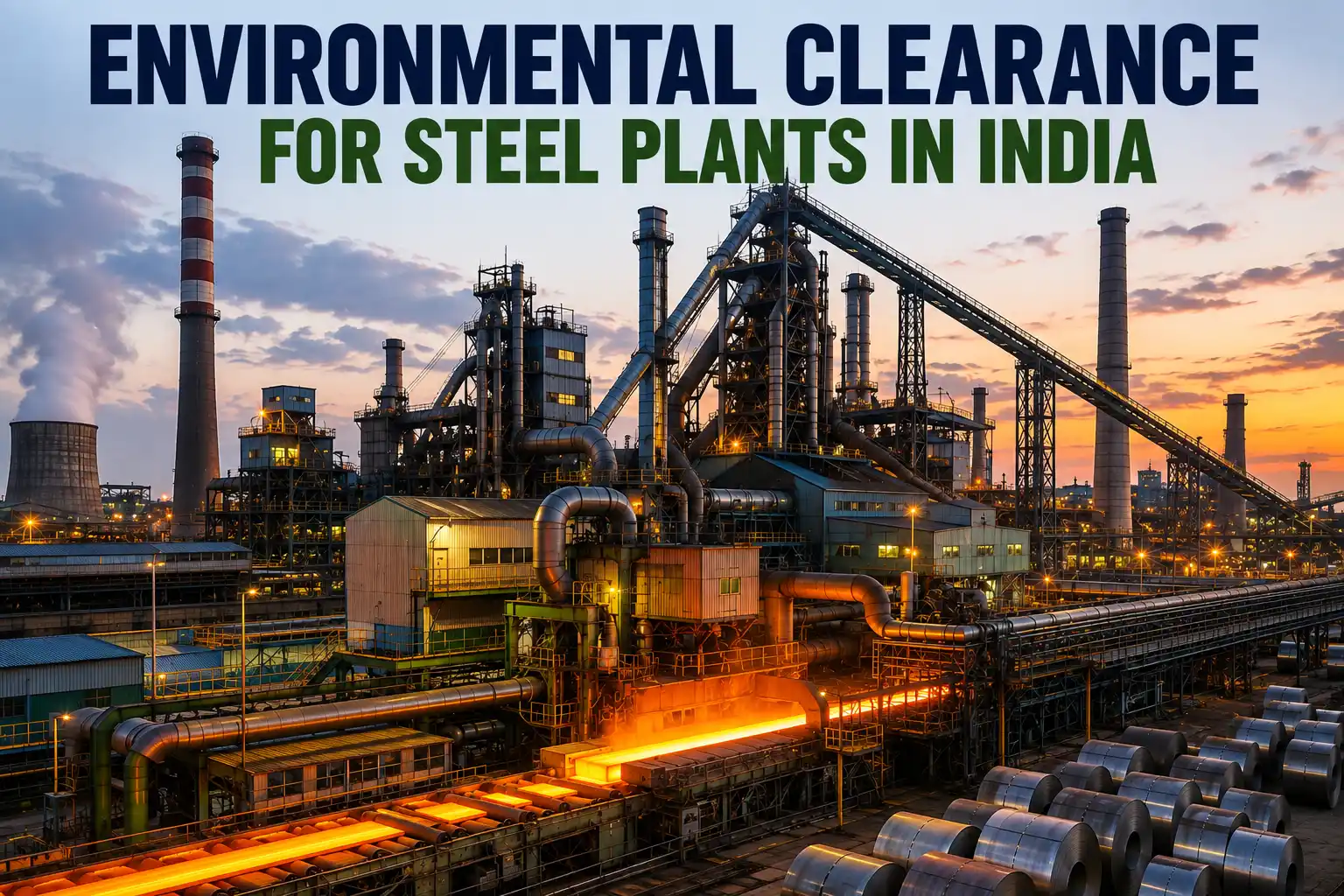 Environmental Clearance process and EIA requirements for steel plants in India
