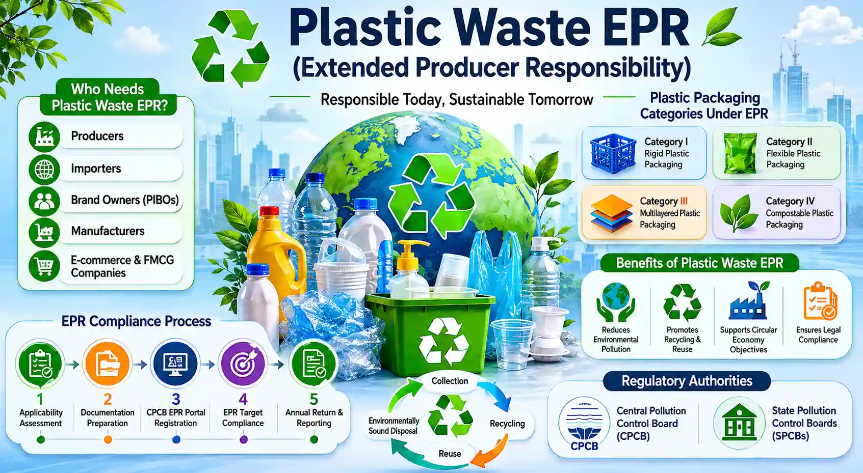 Plastic Waste EPR Registration in India | CPCB EPR Compliance Guide