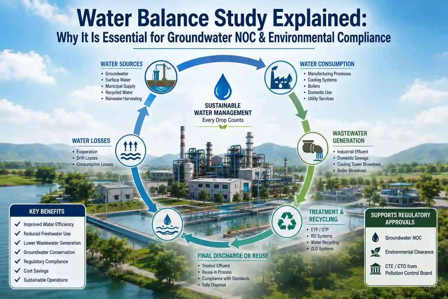 Water Balance Study for Groundwater NOC and Environmental Compliance