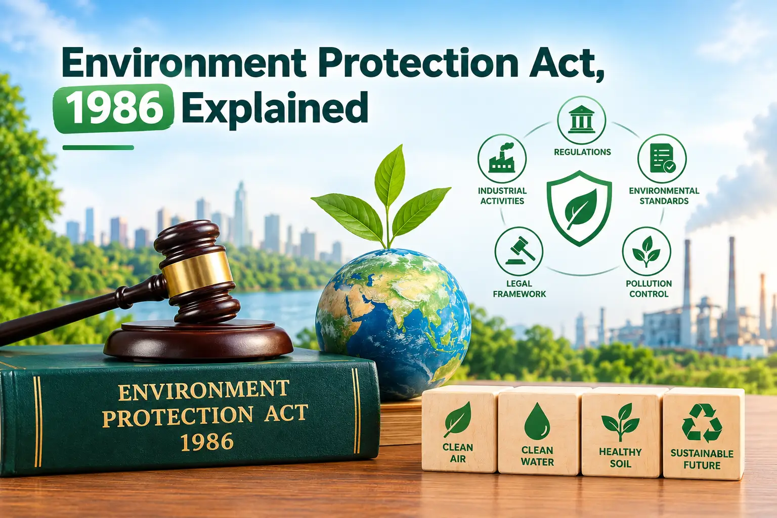 Environment Protection Act 1986 explained with environmental law and pollution control