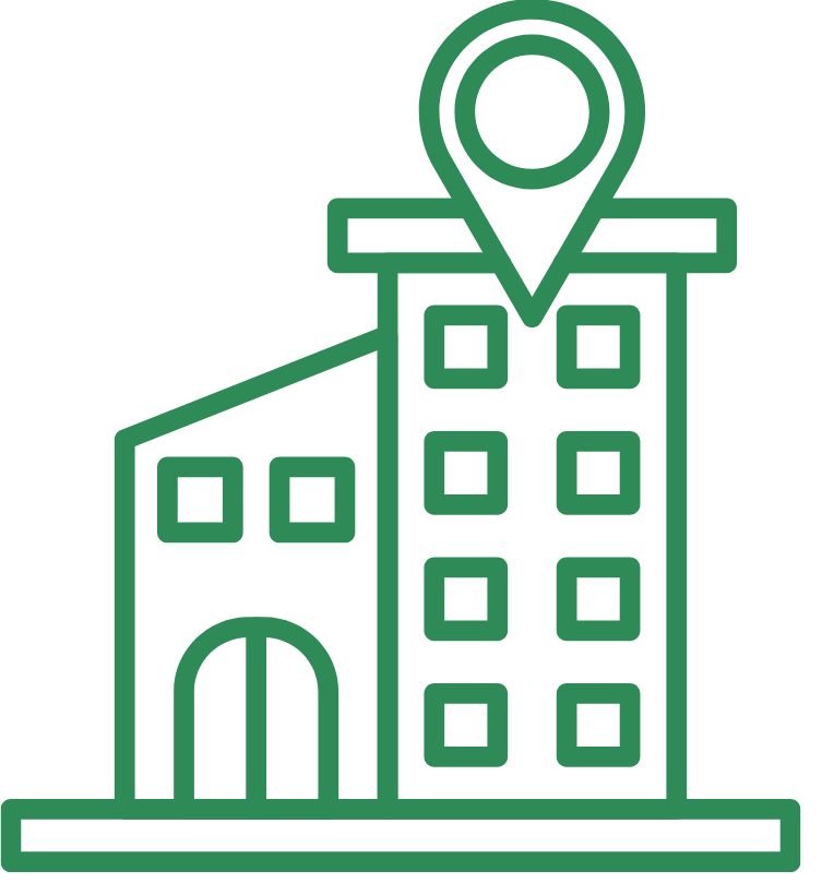 site location details and land use information for environmental impact assessment